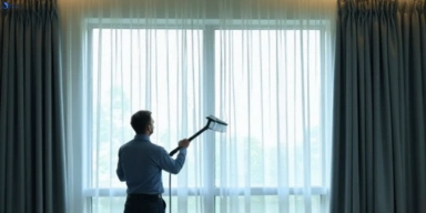 Commercial drapes cleaning service burleigh-heads hotels offices