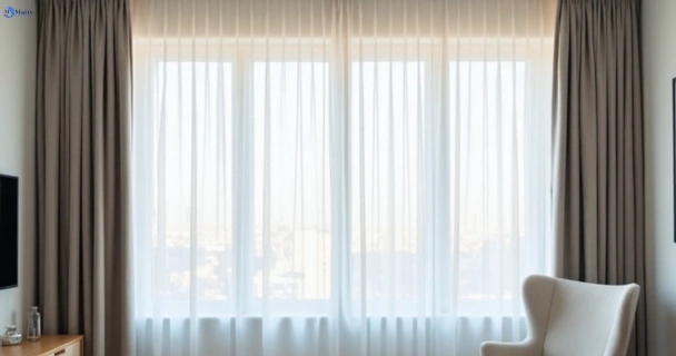 Restored vibrant drapes in burleigh-heads QLD after Matty Curtain Cleaning