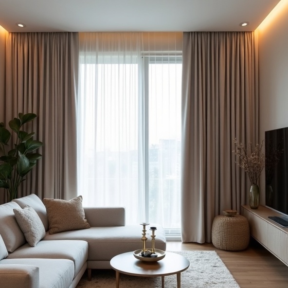 Burleigh Heads Residential Curtain Cleaning Results